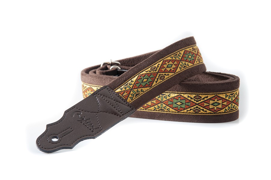 Etnic Gitarrengurt, Vintage Stickdesign | RightOn! Straps1